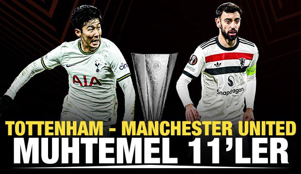 UEFA Avrupa Ligi'nde şampiyon belli oluyor! Tottenham - Manchester United: Muhtemel 11'ler