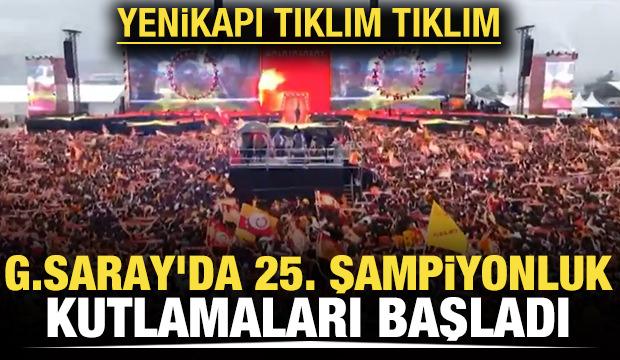 Yenikapı tıklım tıklım! Şampiyonluk kutlamaları başladı