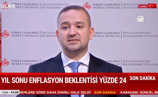 Yıl sonu enflasyon tahmin değişmedi 2025 tahmini yüzde 24 