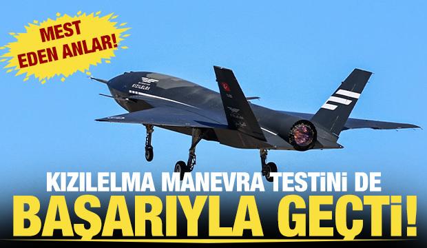 Bayraktar KIZILELMA'dan keskin manevrası görenleri mest etti! 