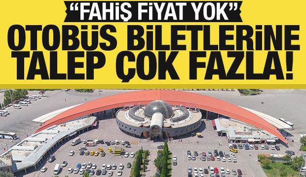 Bayram öncesi otobüs biletlerinin yüzde 100'e yakını tükendi