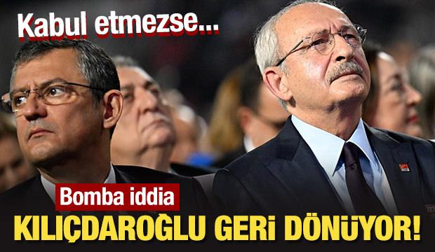 Bomba iddia: Kılıçdaroğlu geri dönüyor! Kabul etmezse...