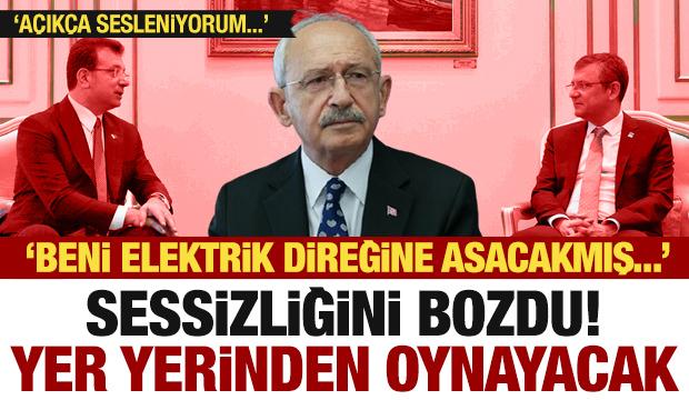 CHP karıştı! Kılıçdaroğlu suskunluğunu bozdu: Beni elektrik direğine asacakmış!