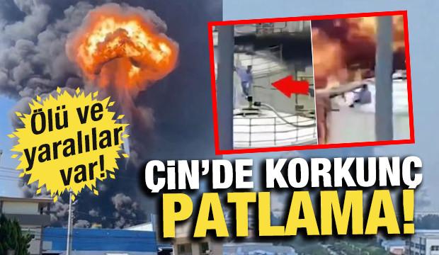 Çin'de kimya fabrikasında korkunç patlama! Ölü ve yaralılar var
