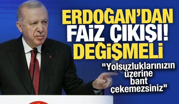 Cumhurbaşkanı Erdoğan: Faize dayalı bir ekonomik sistemi meşru göremeyiz