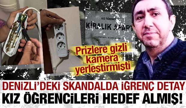 Denizli'deki skandalda iğrenç detay ortaya çıktı: Sadece kız öğrencilere kiraya vermiş!