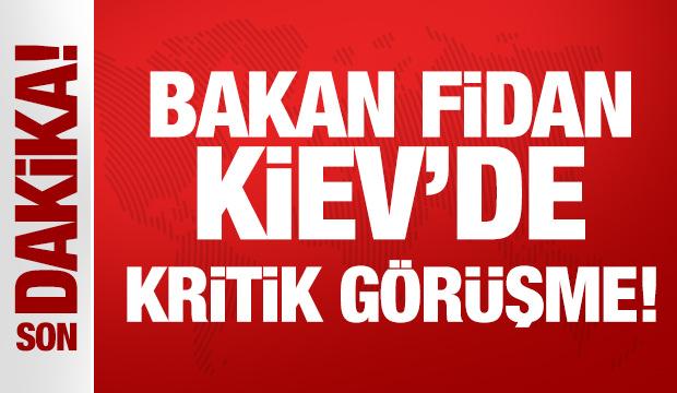 Dışişleri Bakanı Hakan Fidan, Ukrayna Devlet Başkanı Zelenski ile bir araya geldi