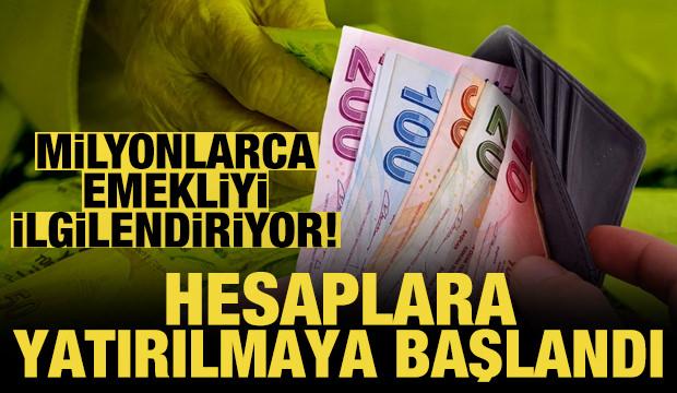 Emekli bayram ikramiyesi ödemeleri bugün başlıyor