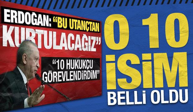 Erdoğan, ’10 arkadaşımızı görevlendirdik’ demişti: İşte yeni anayasa için çalışacaklar