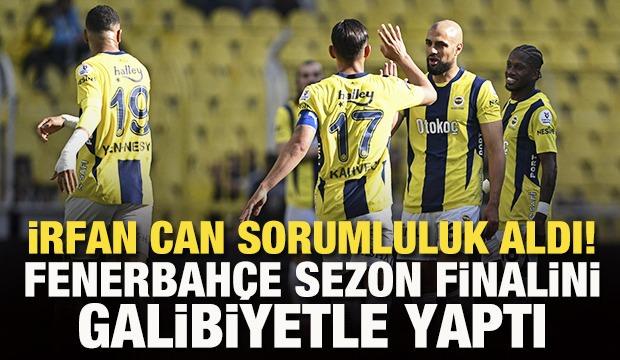 Fenerbahçe ikinci yarıda uyandı! Sezona 3 puanla veda etti