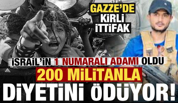 Gazze'de kirli ittifak! İsrail'in adamı oldu, 200 militanla diyet ödüyor...