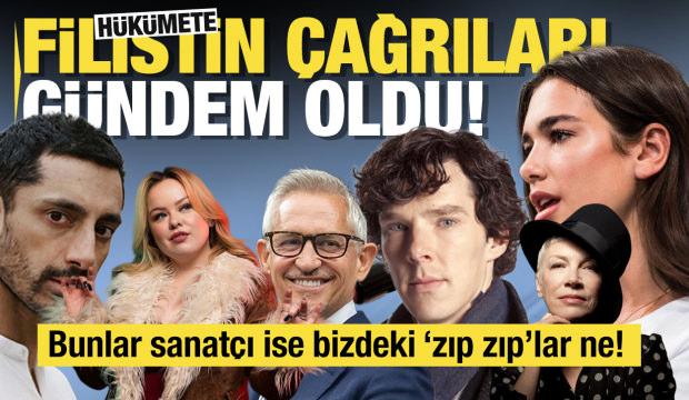 Gazze'deki saldırılara sessiz kalmama çağrısı yapan ünlüler!