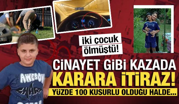 İbrahim ve Orhan'ın ölümüne neden olan sürücü için verilen hapis cezası az bulundu