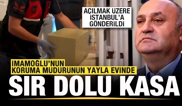 İmamoğlu'nun koruma müdürü Mustafa Akın'ın yayla evinde sır dolu kasa bulundu!