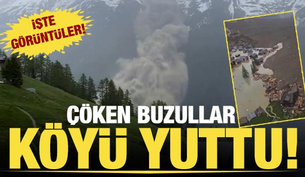İsviçre'de bir köy yok oldu: 1 kayıp!
