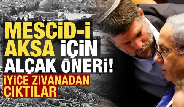 Mescid-i Aksa için skandal öneri! İyice zıvanadan çıktılar...