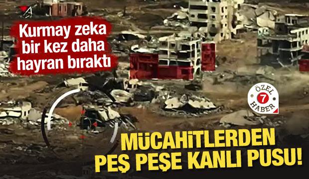 Mücahitlerden peş peşe kanlı pusu! Kurmay zeka bir kez daha hayran bıraktı