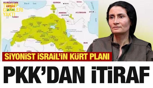 PKK'dan açık İsrail itirafı! Kürtleri hedefe koydular...İki seçenekleri kaldı