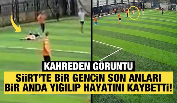 Siirt'te halı sahada fenalaşan 24 yaşındaki genç hayatını kaybetti!
