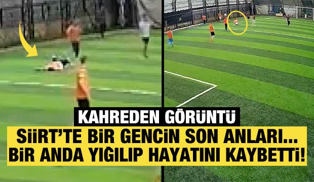 Siirt'te halı sahada fenalaşan 24 yaşındaki genç hayatını kaybetti!