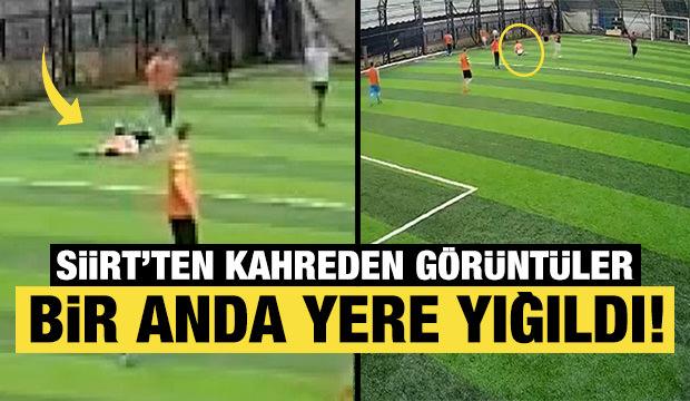 Siirt'te halı sahada fenalaşan 24 yaşındaki genç hayatını kaybetti!