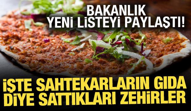 Taklit-tağşiş gıdalar listesine 42 yeni ürün eklendi