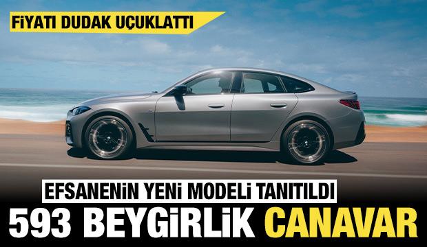 Tam 593 beygirlik canavar: Yeni BMW i4 M60 tanıtıldı! Dudak uçuklatan fiyatı ortaya çıktı!