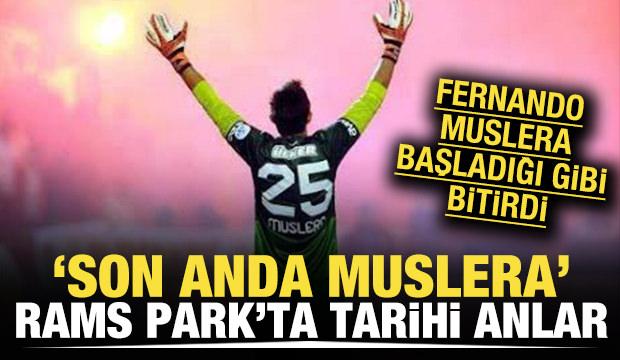 Tarihi anlar! Muslera başladığı gibi bitirdi