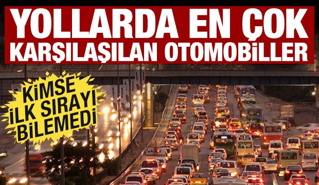 Trafikte en çok karşılaşılan araçlar! Kimse ilk sırayı bilemedi