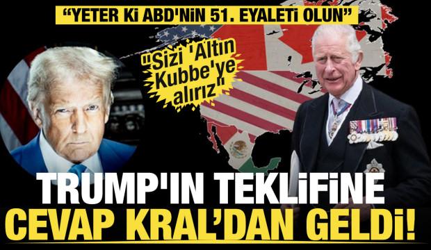 Trump açıkça teklif etti... Cevabı Kral Charles'tan geldi!