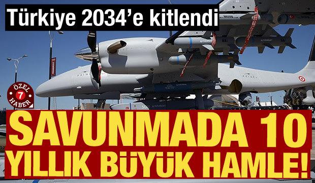 Türkiye 2034'e Kilitlendi: Savunmada 10 Yıllık Büyük Hamle!