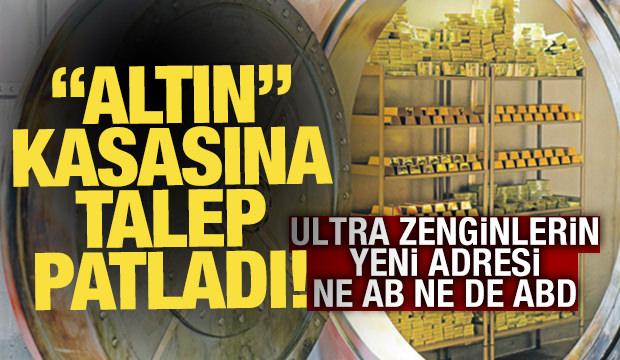Ultra zenginlerin yeni adresi Singapur: Külçe külçe altın oniks kalede korunuyor