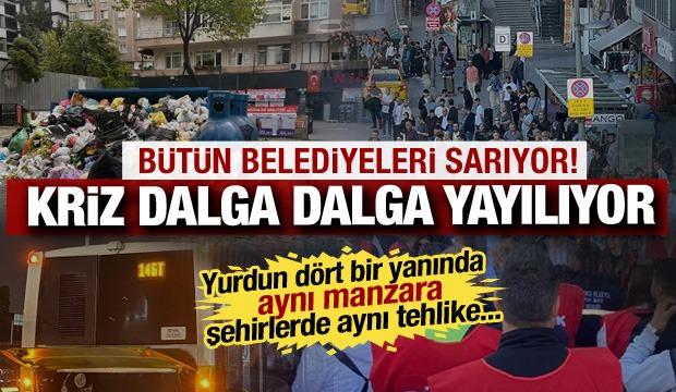 Vatandaşların CHP'li belediyelerle imtihanı: Maaşları ödenmeyen çalışanlar greve gitti