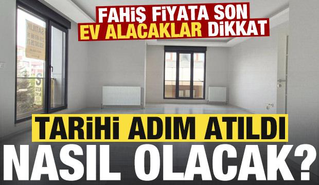 Ve yeni uygulama geliyor! Ev ve arsa fiyatları için tarihi adım, milyonları ilgilendiriyor