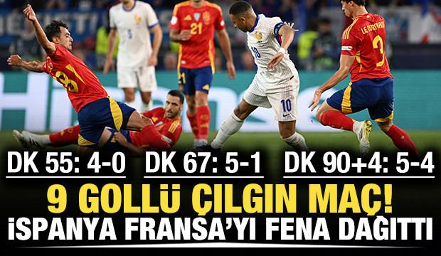 9 gollü çılgın düello! İspanya, finale yükseldi