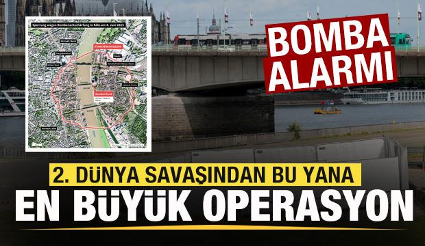 Bomba alarmı! 2. dünya savaşından bu yana en büyük operasyon! 20 bin kişi tahliye edildi