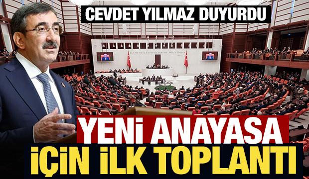Cevdet Yılmaz'dan son dakika 'yeni anayasa' mesajı!