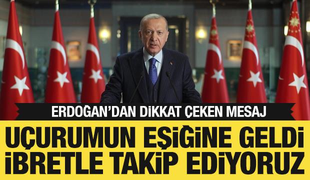 Cumhurbaşkanı Erdoğan'dan önemli açıklamalar
