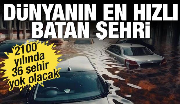 Dünyanın en hızlı batan şehri! Önce liman ve cami kayboldu şimdi de evi gidiyor...