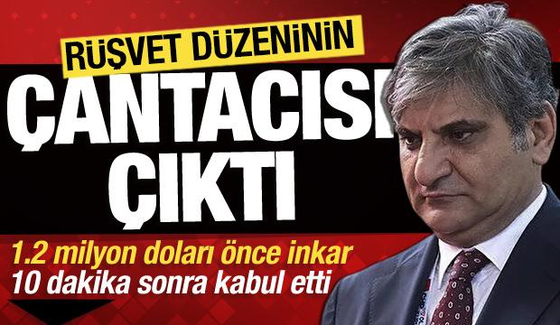 Erdoğdu rüşvet düzeninin çantacısı çıktı! 1.2 milyon doları önce inkar, sonra kabul etti