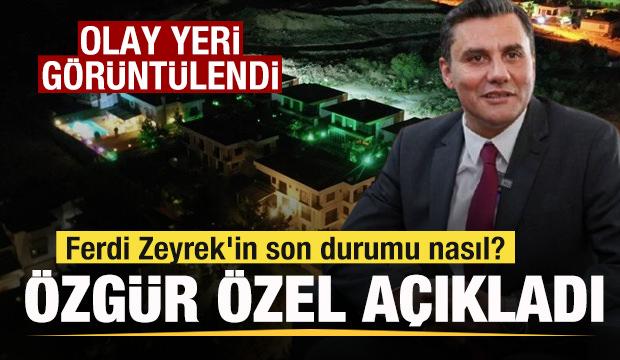 Ferdi Zeyrek'in son durumu nasıl? Özgür Özel son bilgileri paylaştı Kaza yeri görüntülendi