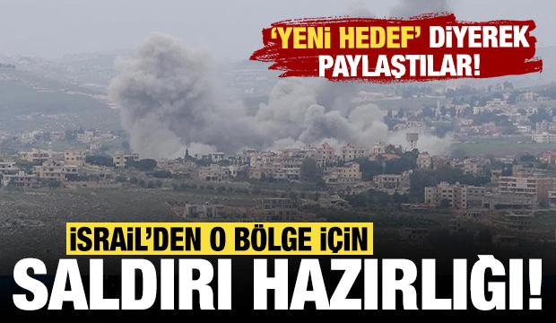 İsrail ordusu o bölge için saldırı hazırlığını duyurdu: Yeni hedef diyerek paylaştılar