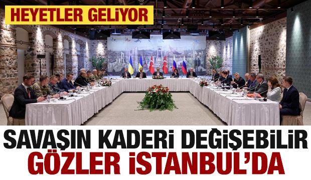 İstanbul'da tarihi zirve! Savaşın kaderi belli olabilir! Heyetler geliyor