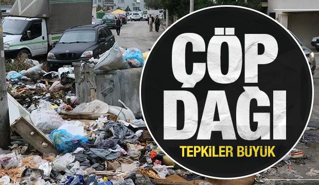 İzmir'de çöp dağları yükseliyor - Gazete manşetleri