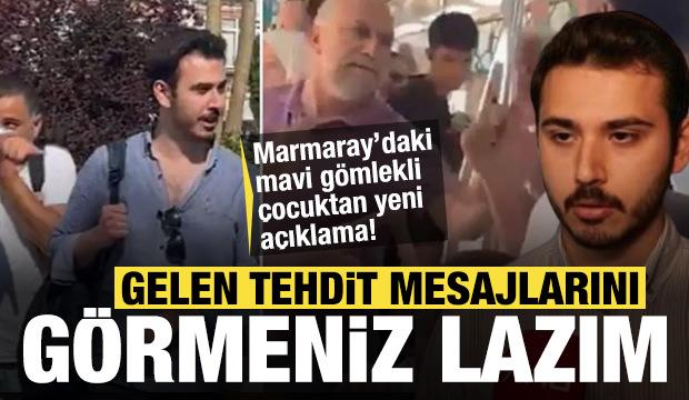 Marmaray'daki olaya karışan 'mavi gömlekli' İbrahim Aktan'dan yeni açıklama