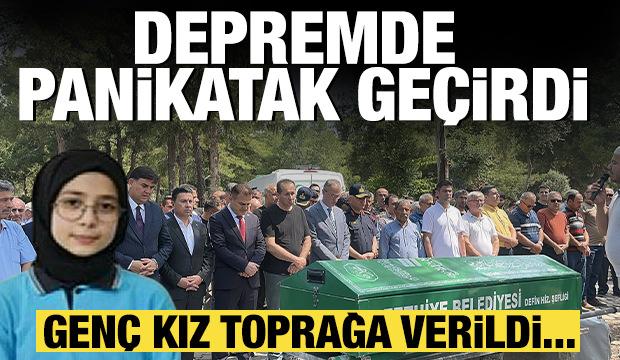 Muğla'daki deprem sonrası acı haber! Genç kız toprağa verildi... 