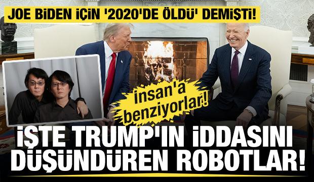Trump'ın Biden iddialarının ardından gündeme geldi! İşte gerçeğinden ayrılamayan robotlar