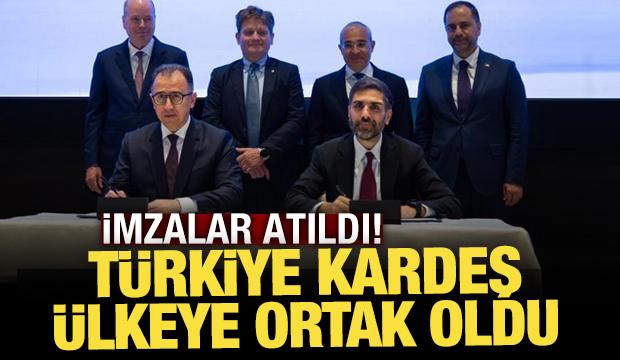 Türkiye doğal gaz sahasına ortak oldu! İmzalar resmen atıldı