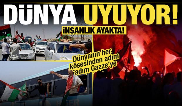Dünya uyuyor insanlık ayakta!