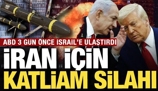 ABD desteği ile İran'a saldırdı! İsrail hükümetine Trump'tan füze teslimi